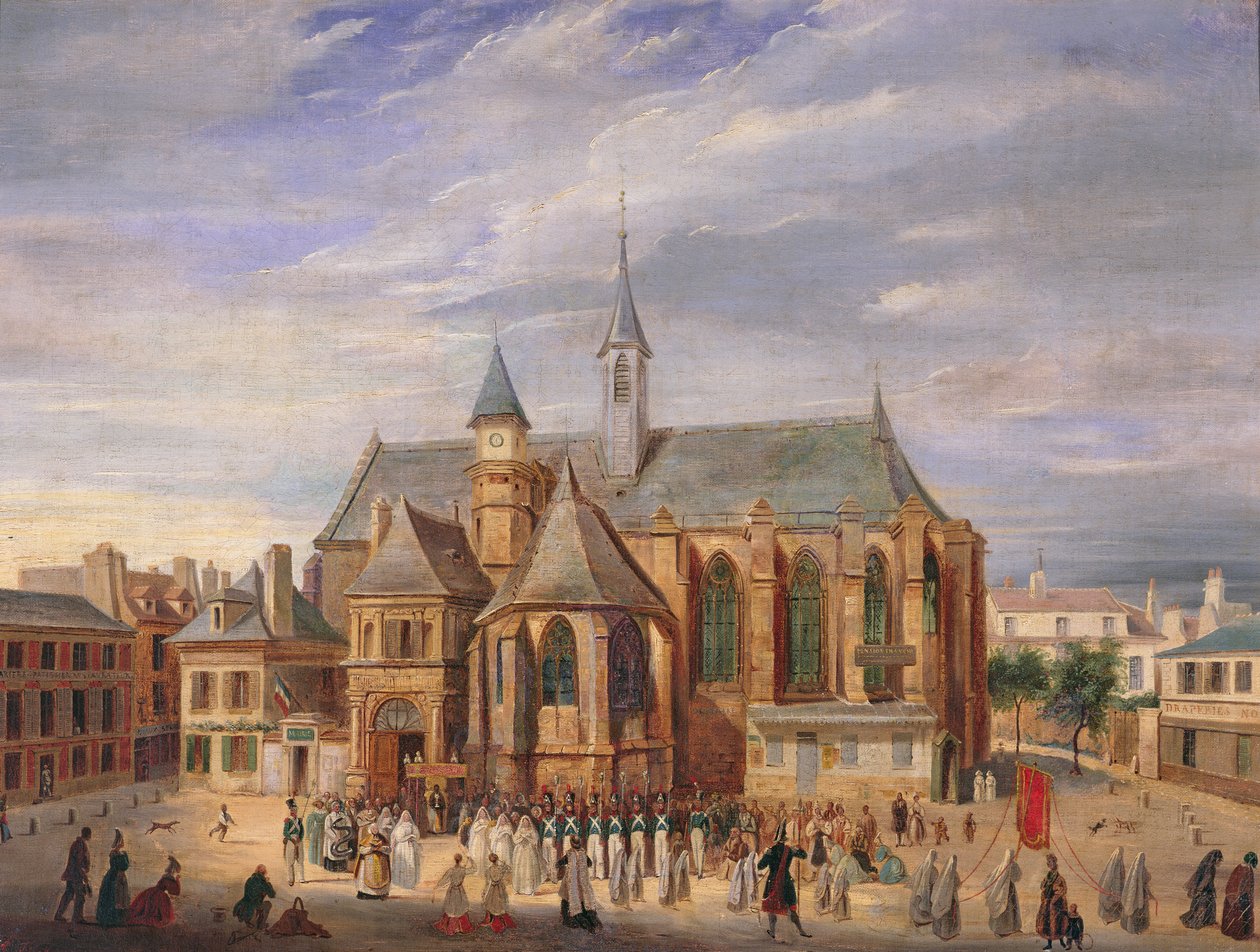 Bedevaart naar Notre-Dame de Boulogne door A. Duchaine