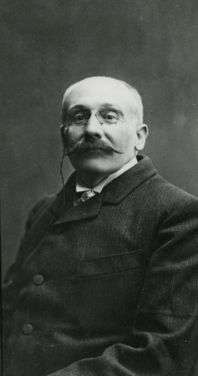 Portret van Léon Frapié door A. Gerschel