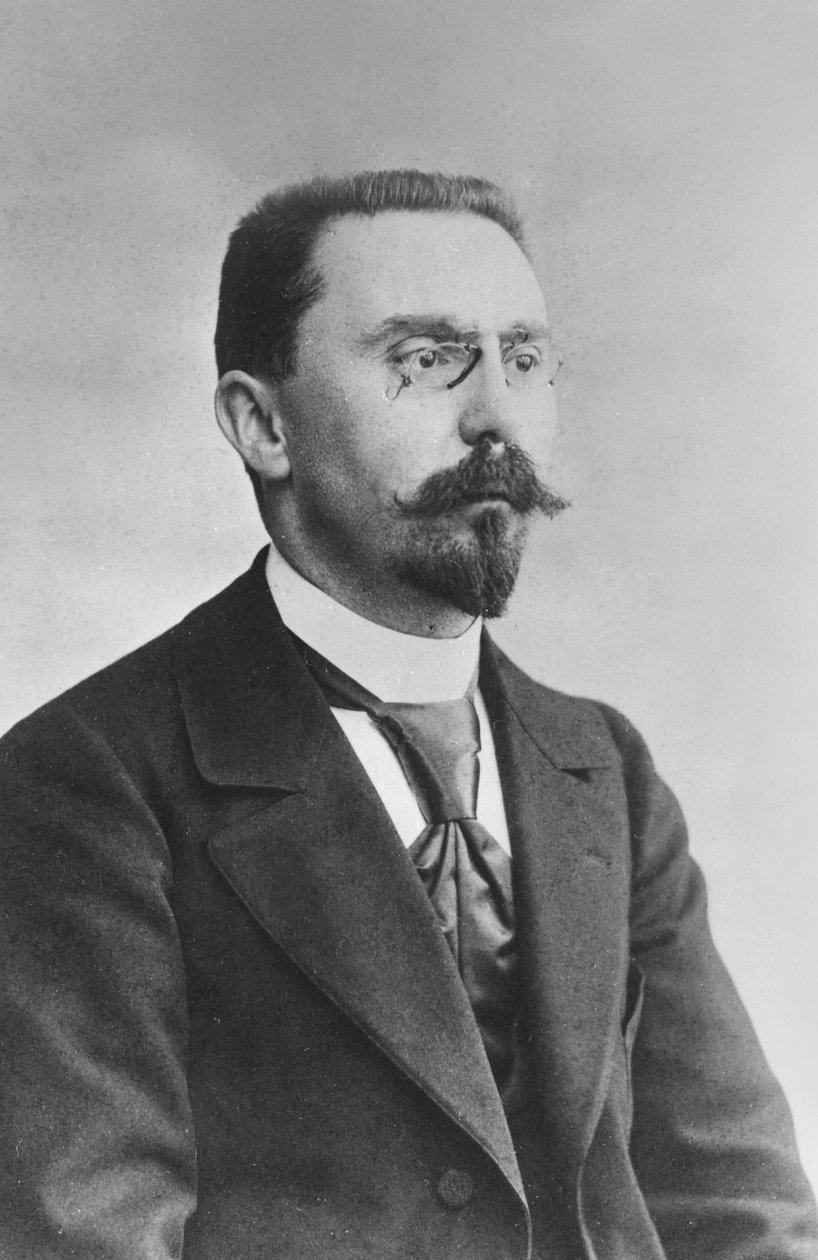 Portret van Raoul Allier door A. Gerschel