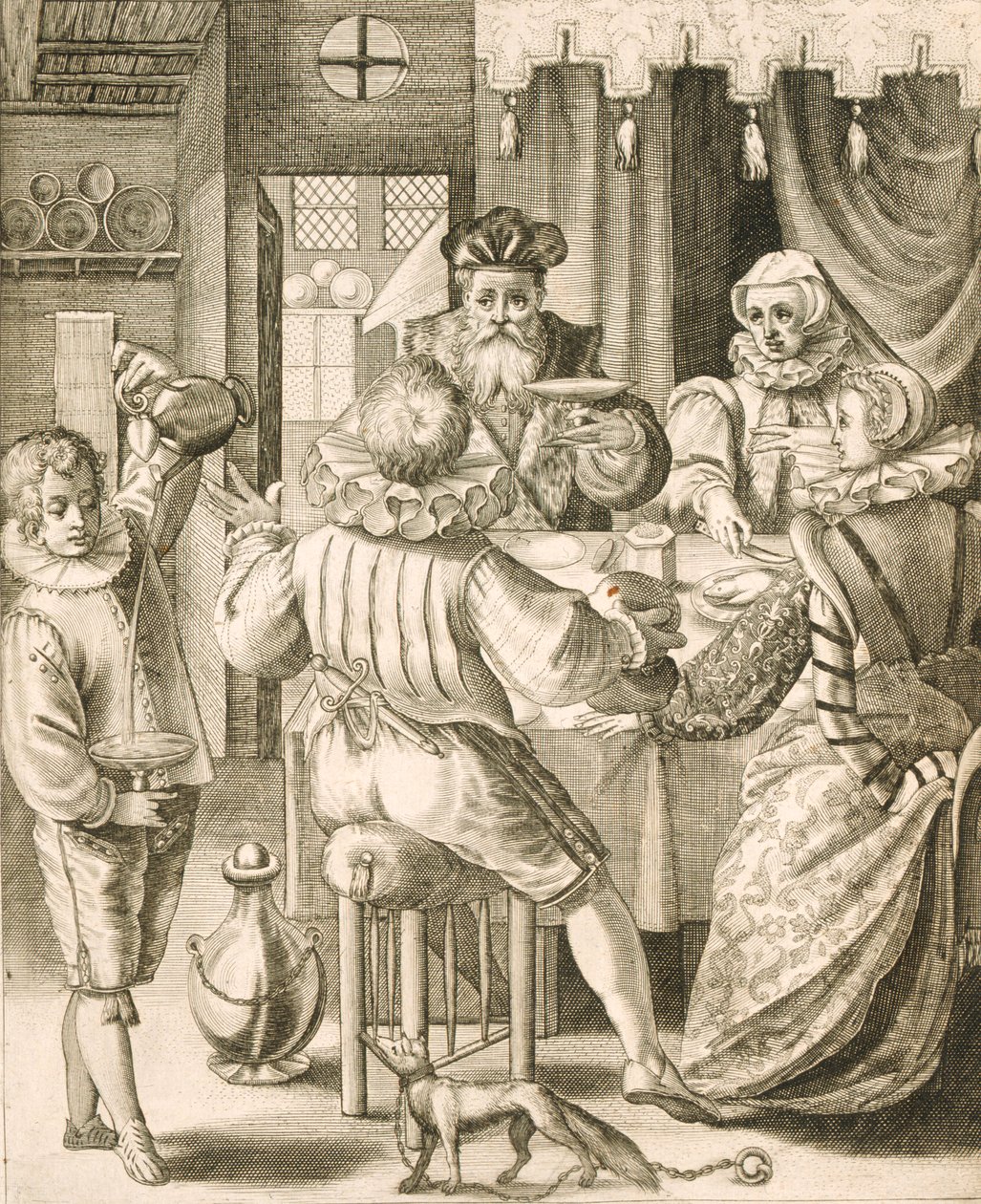 Maaltijd in de Eetkamer door A. von Londersell