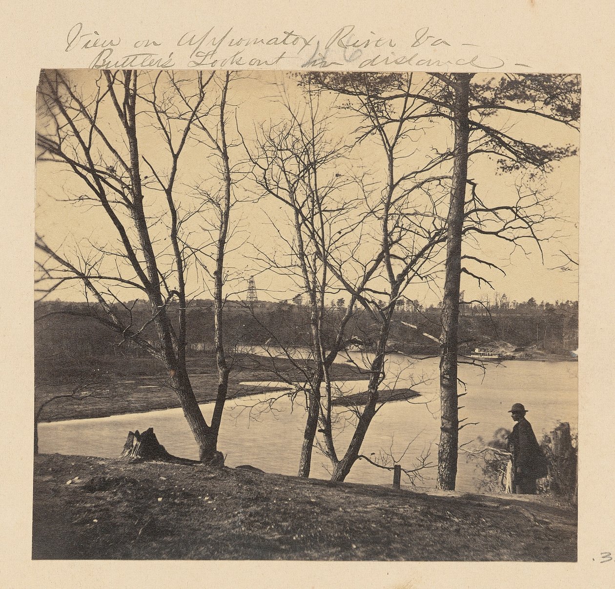 Uitzicht op Appomattox River, Virginia. Butler