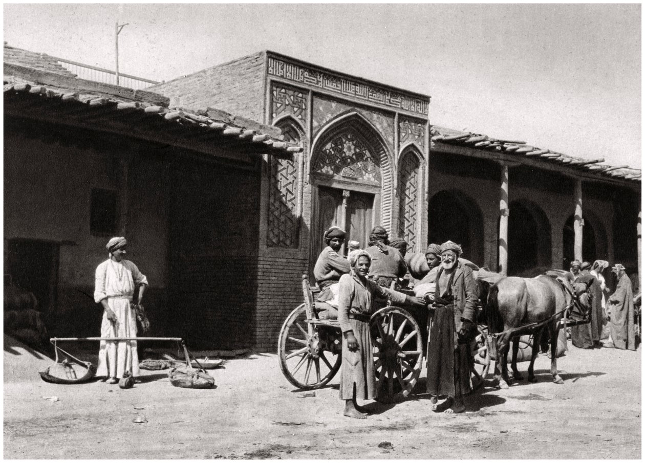 Lachende gezichten, Irak, 1925 door A. Kerim