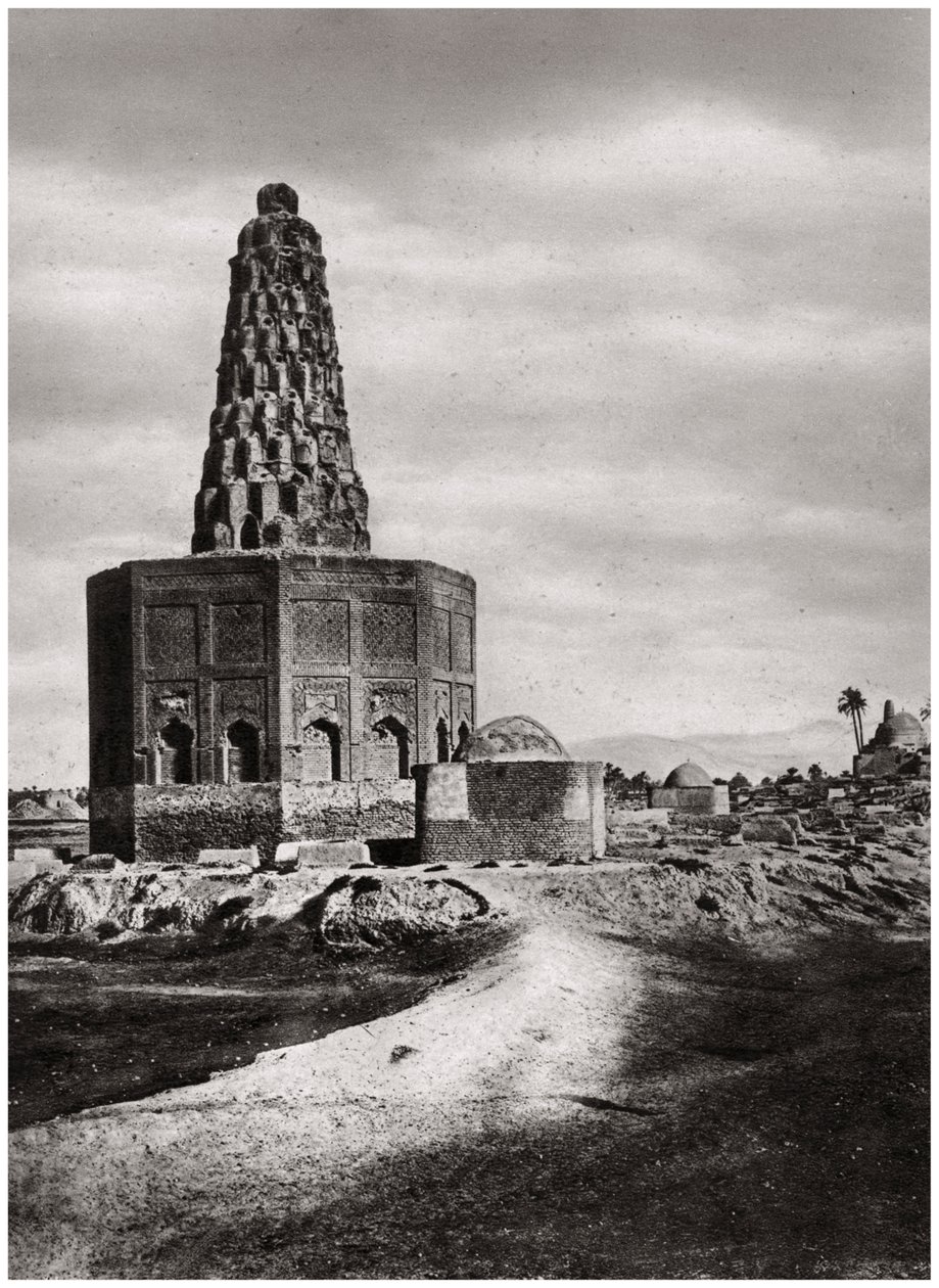 Het graf van Zubayda, Bagdad, Irak, 1925 door A. Kerim