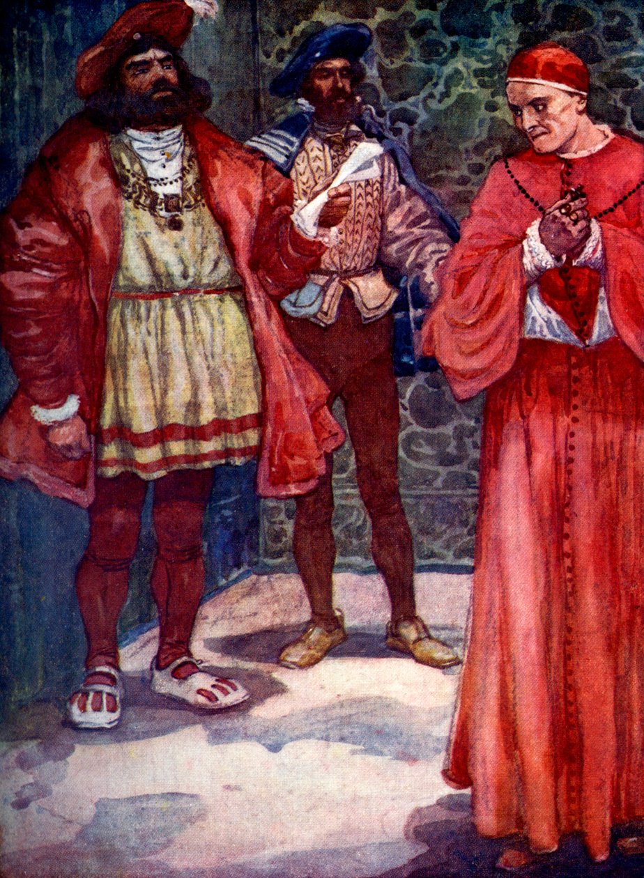 Henry stuurde Wolsey weg van het hof door A. S. Forrest