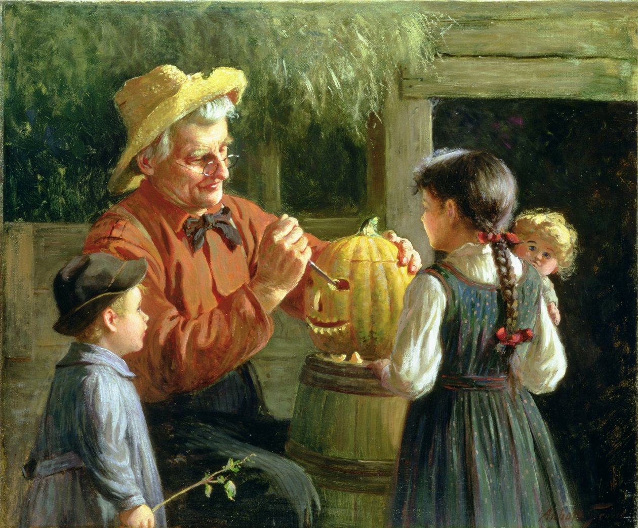 Jack-o-Lantern door Abbott Fuller Graves