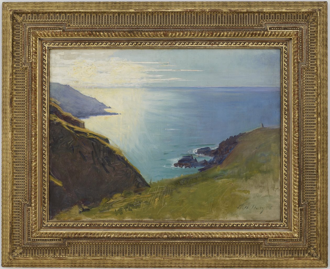 Cornish Headlands, 1898 door Abbott Handerson Thayer