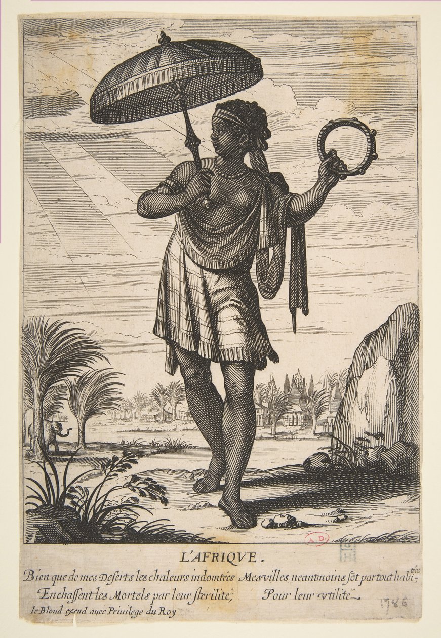Afrika door Abraham Bosse
