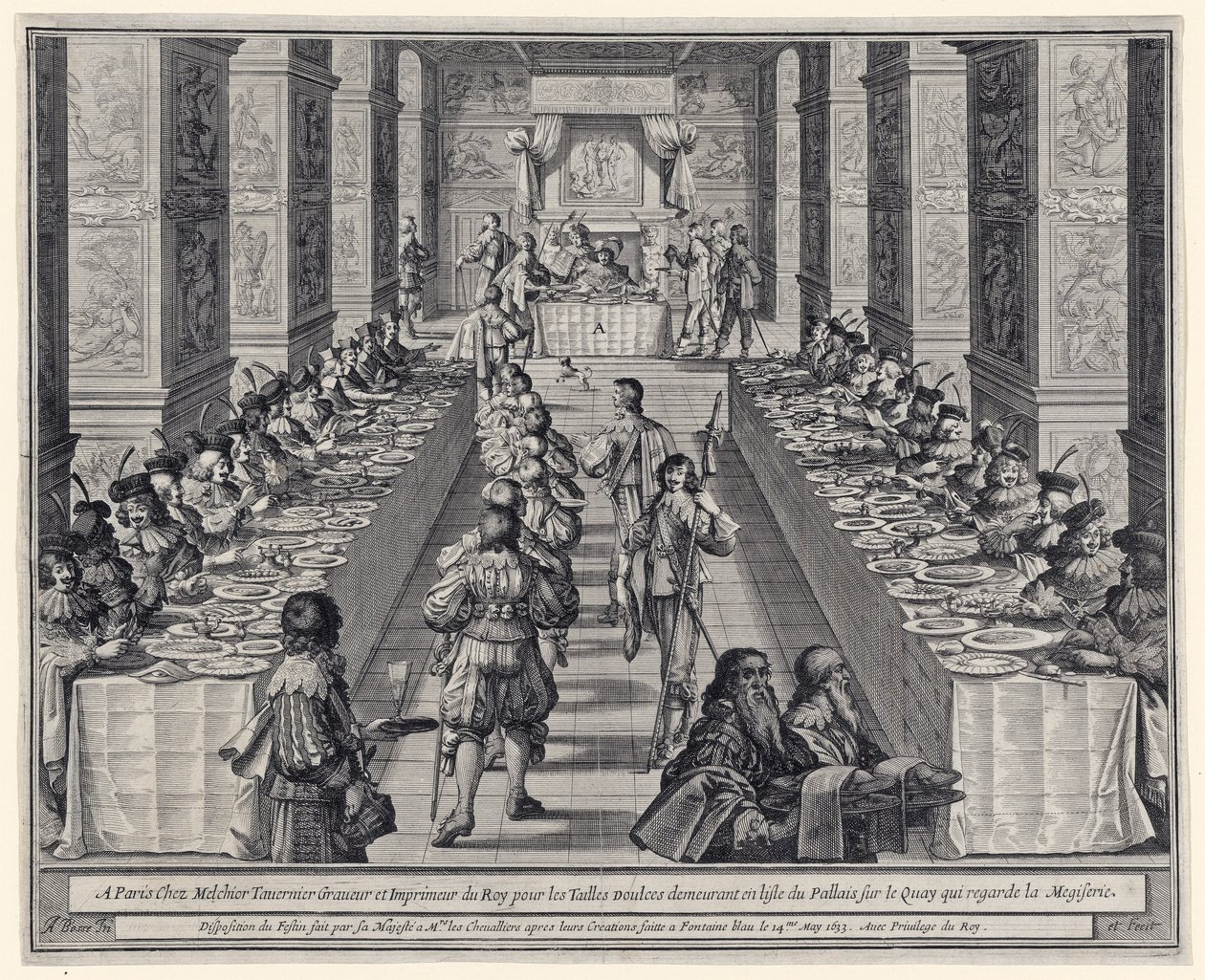 Disposition du Festin, uit L