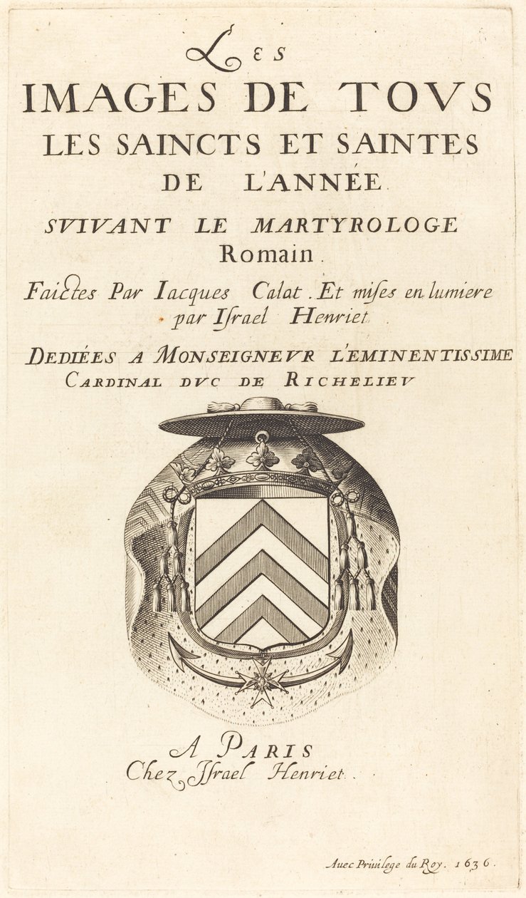 Titelpagina voor Callot