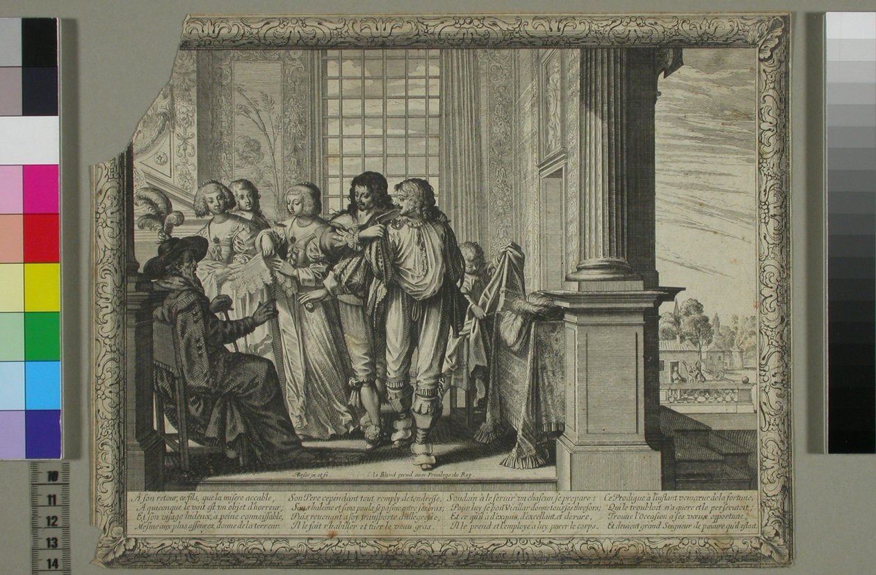 Zonder titel door Abraham Bosse