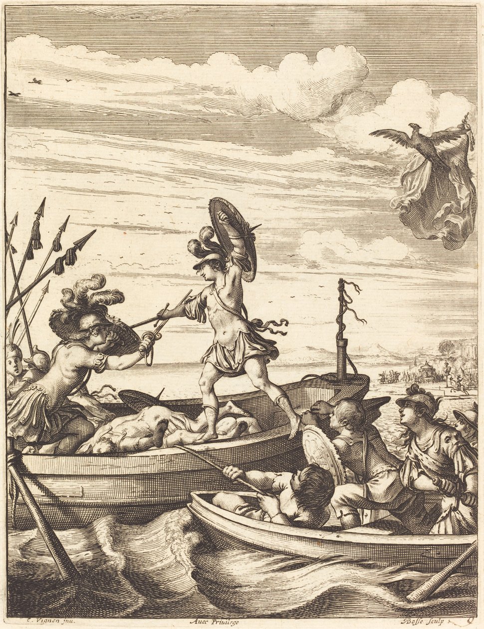 Illustratie bij Jean Desmarets