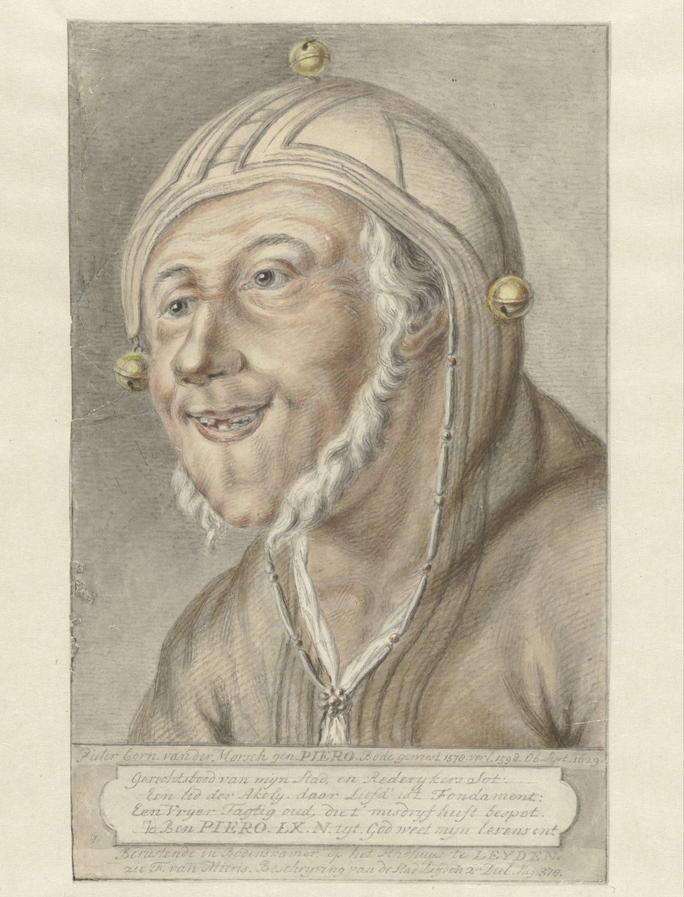 Portret van Pieter Cornelisz. van der Morsch door Abraham Delfos (possibly)