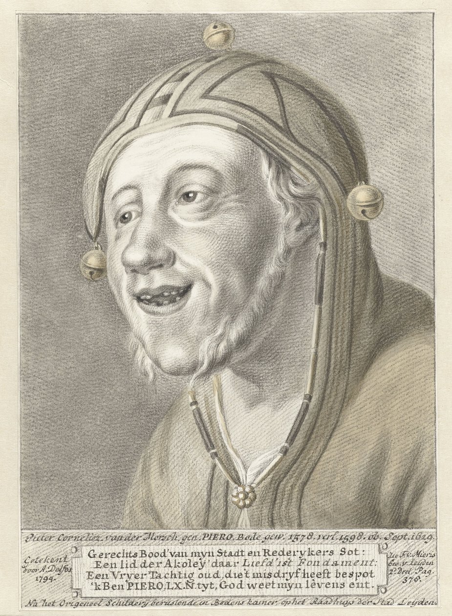 Portret van Pieter Cornelisz. van der Morsch door Abraham Delfos