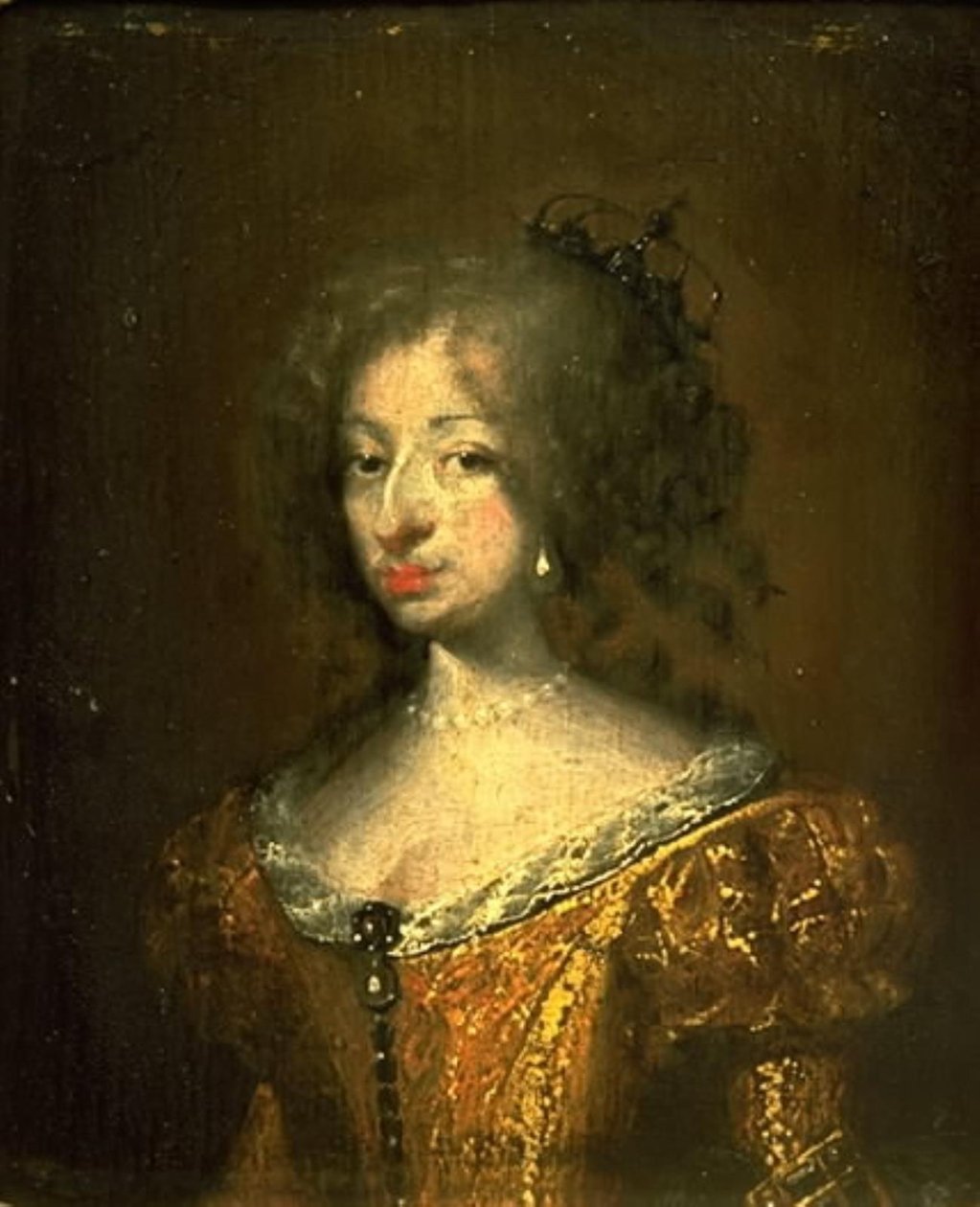 Charlotte Amalie, koningin van Christian V door Abraham Wuchters