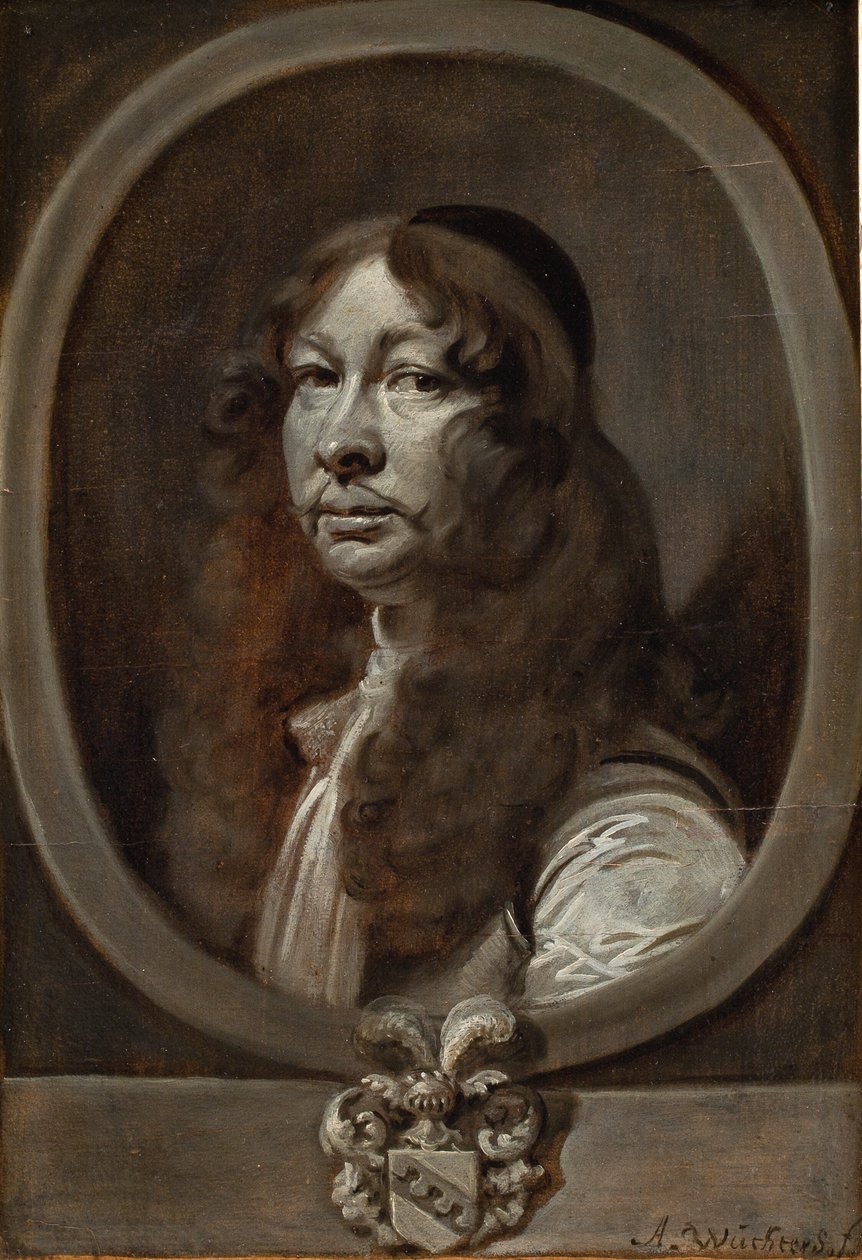 Heinrich von Delwig, Zweedse kolonel door Abraham Wuchters