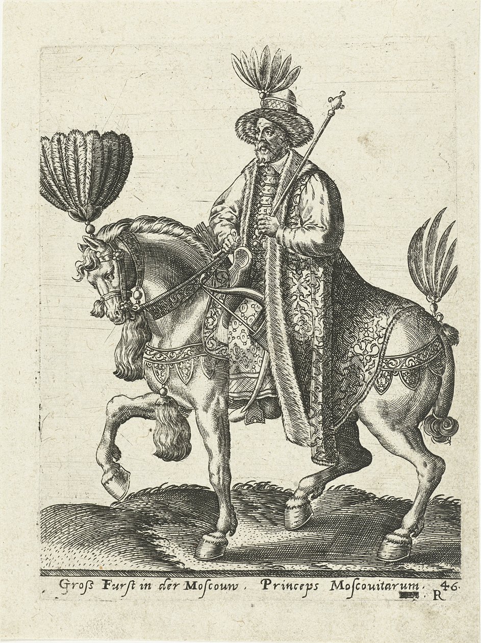 Grootvorst van Moskou, 1577 door Abraham de Bruyn