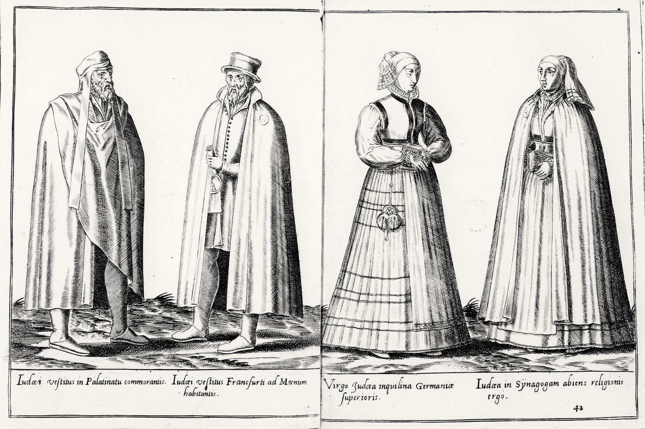 Zestiende-eeuwse Joodse kleding uit 