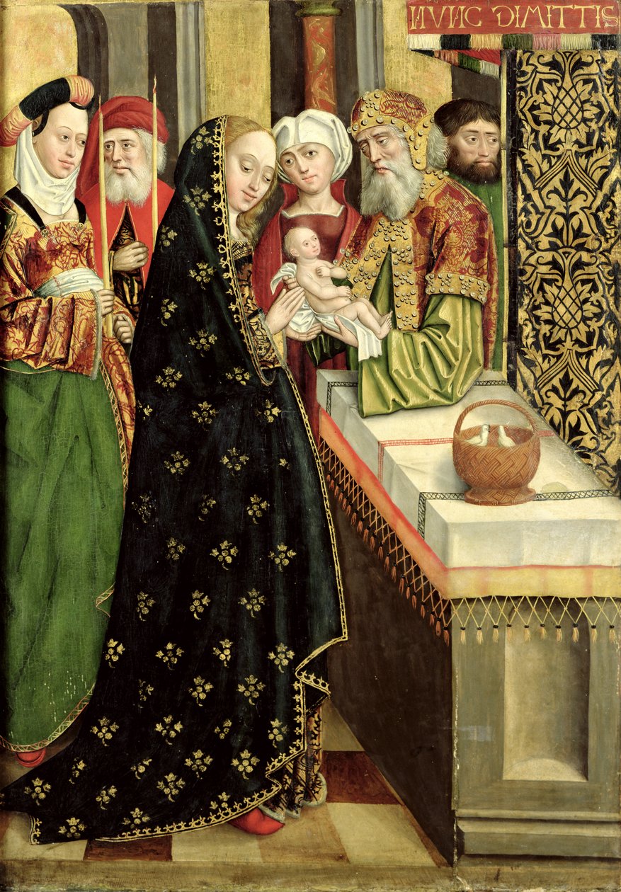 De Presentatie in de Tempel, van het Koepelaltaar, 1499 door Absolon Stumme