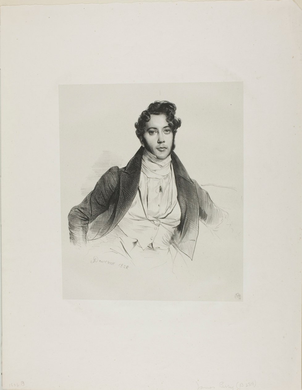 James Parry door Achille Devéria