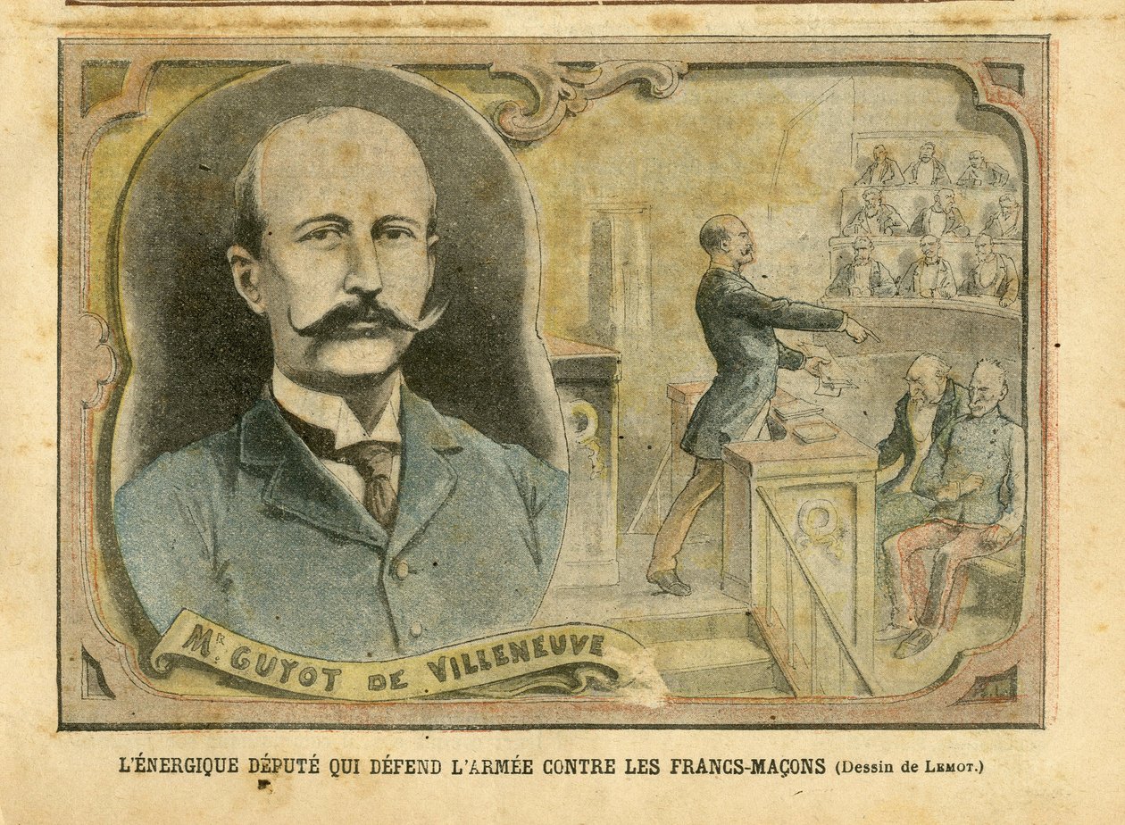 Illustratie door Achille Lemot in Le Pelerin door Achille Lemot
