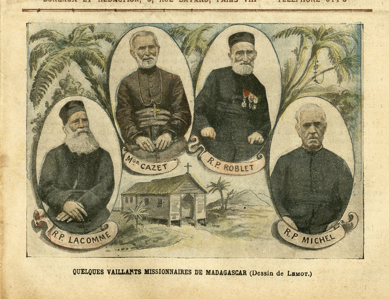 Illustratie van Achille Lemot in Le Pelerin door Achille Lemot