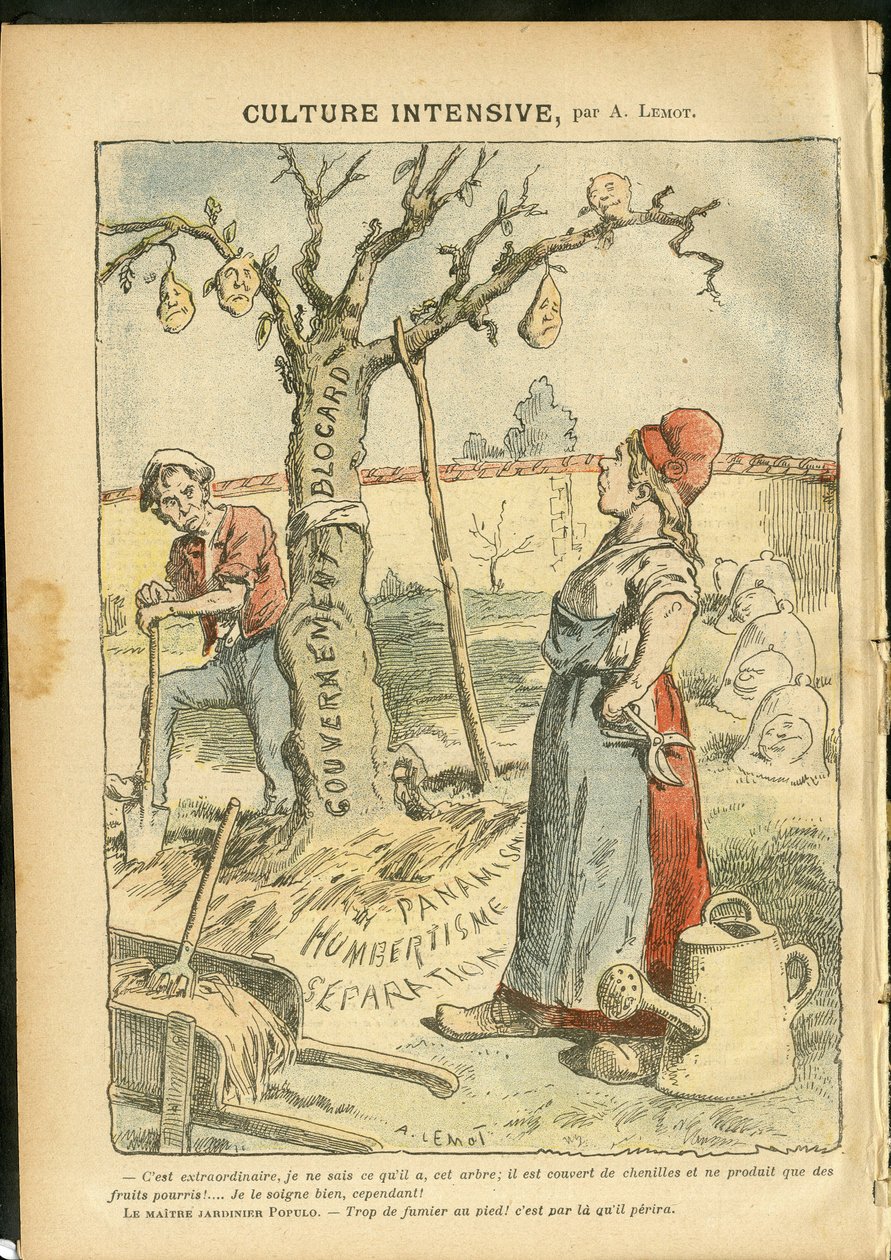 Illustratie van Achille Lemot (1846-1909) in Le Pelerin door Achille Lemot