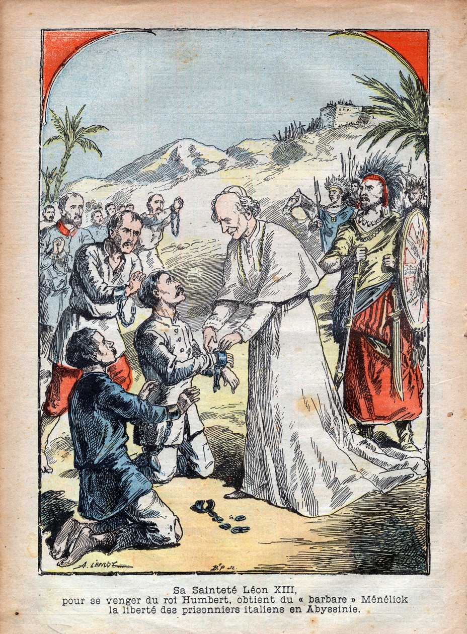Paus Leo XIII (Vincenzo Giocchino Pecci) door Achille Lemot