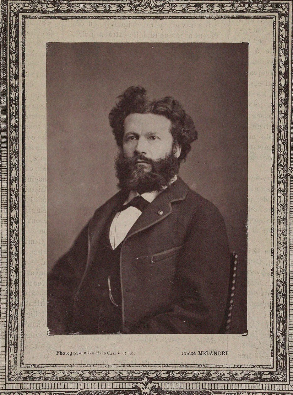 Portret van Camille Flammarion 1842-1925, 1880 door Achille Melandri