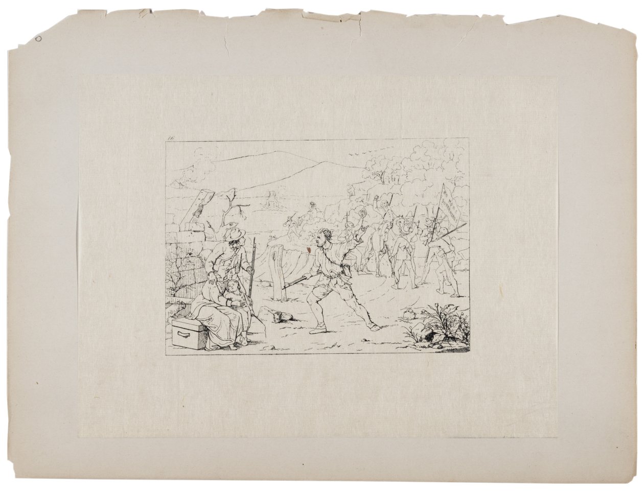 Vorming van guerrillabendes, c.1880-90 door Adalbert John Volck