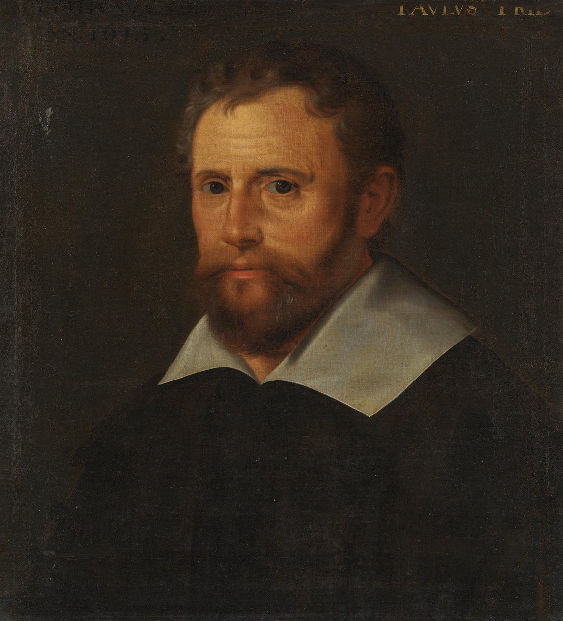 Portret van Paul Bril (toegeschreven) door Adam Elsheimer
