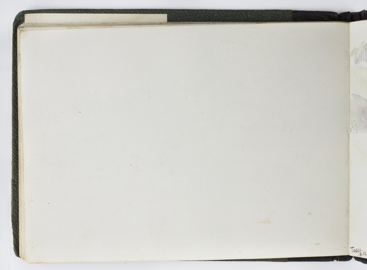Schetsboek van aquarellen, tekeningen en notities, Mexico, 1896-1898 door Adela Breton