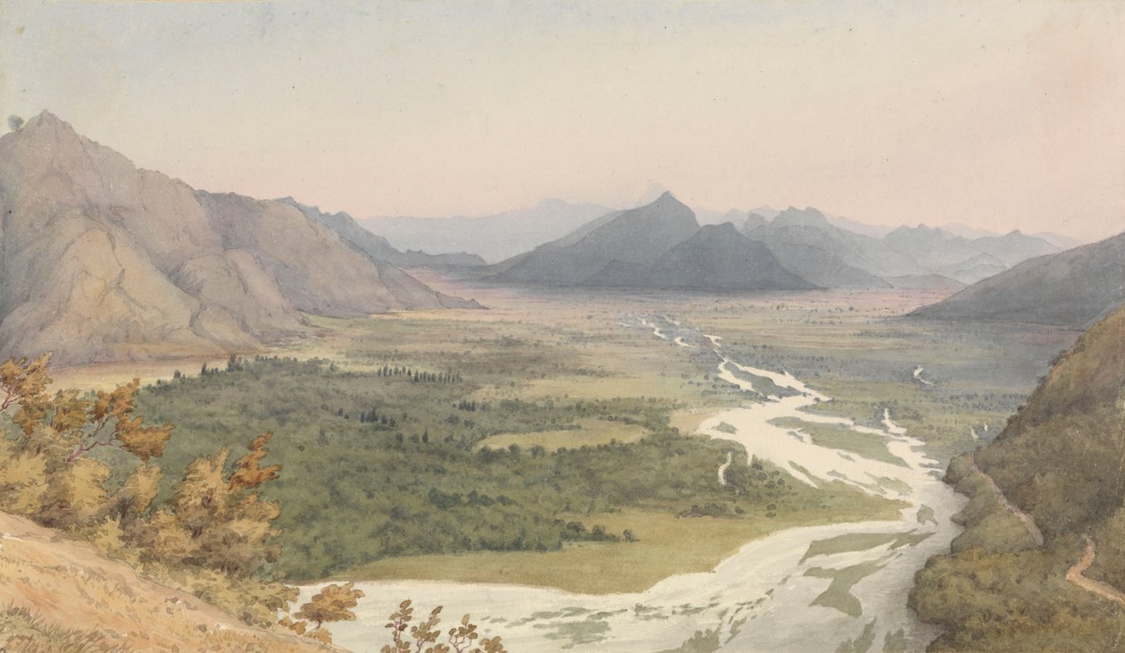 Tussen San Felipe de Aconcagua en Quillota, Chili, 16 januari 1851 door Admiral Sir Edward Gennys Fanshawe