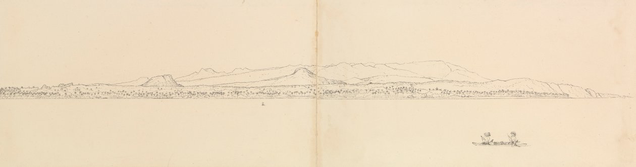 Savaii, Navigators Eilanden [Samoa], september 1849 door Admiral Sir Edward Gennys Fanshawe