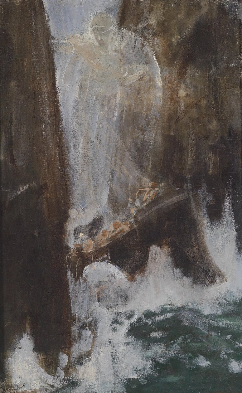De omzwervingen van Odysseus door Adolf Hiremy Hirschl