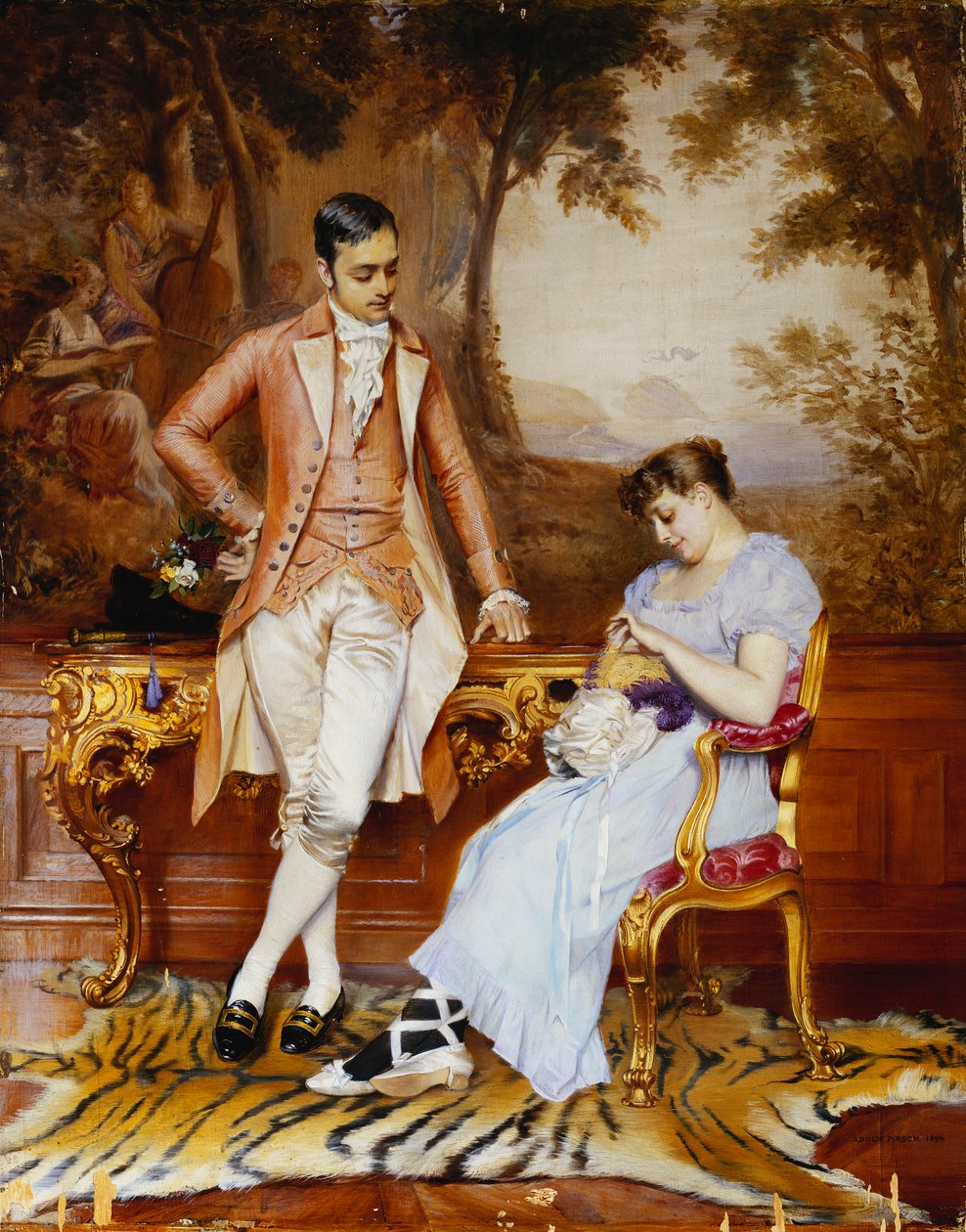 Het voorstel door Adolf Pirsch