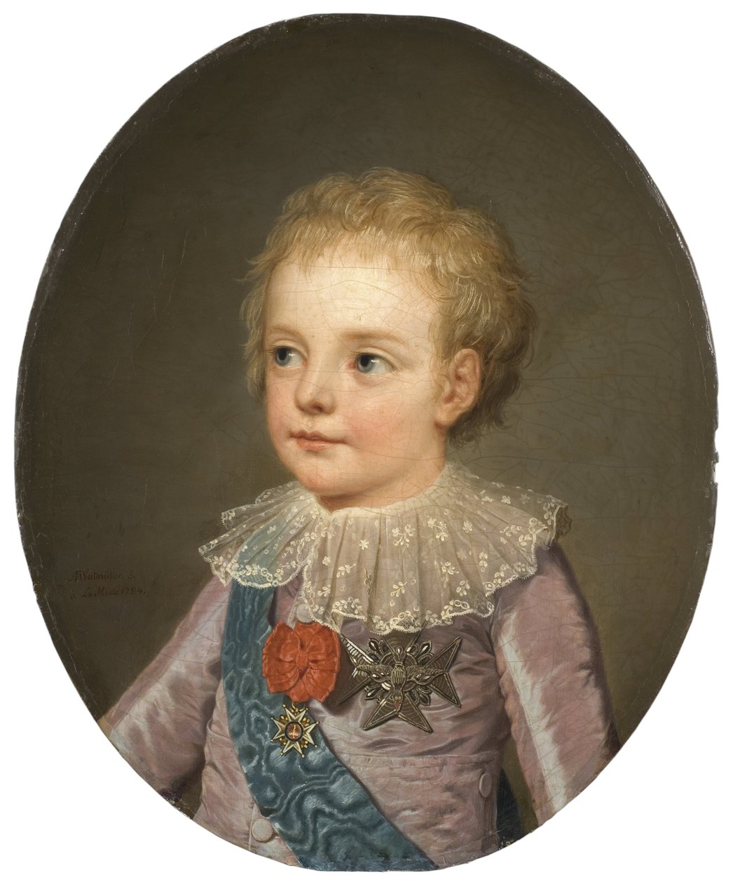 Louis Joseph Xavier Francois de Bourbon, dauphin van Frankrijk door Adolf Ulrich Wertmuller