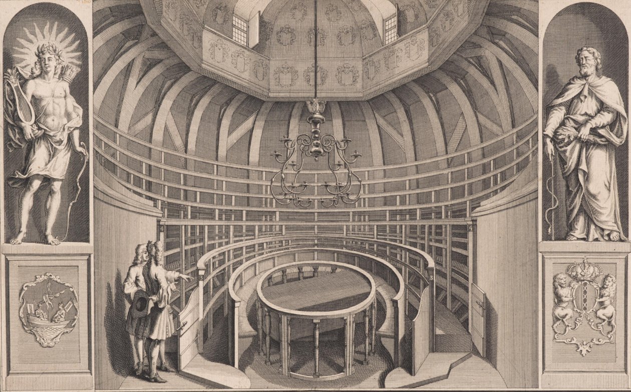 Theatrum anatomicum in het Waaggebouw door Adolf van der Laan