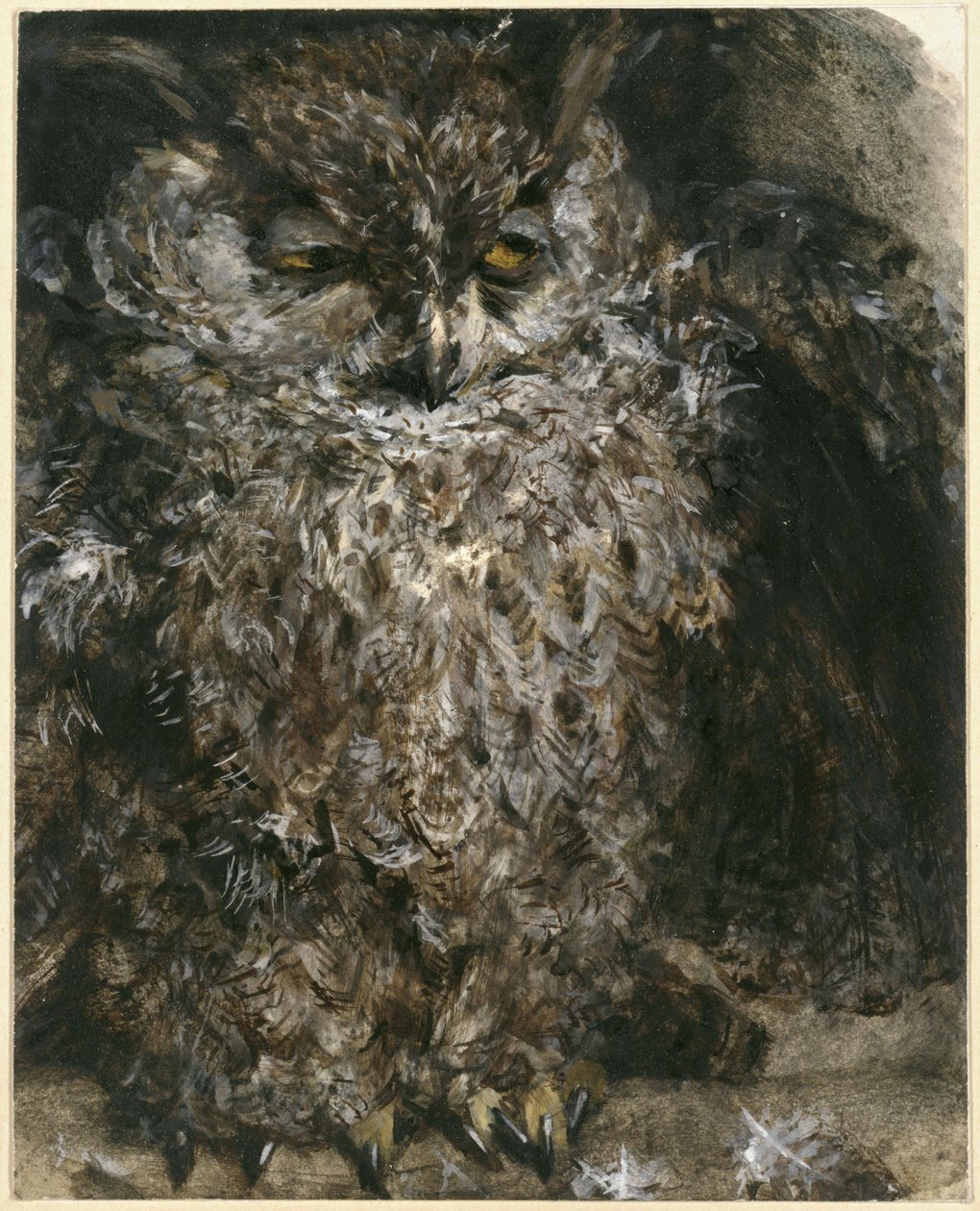 De ransuil. Uit het "Kinderalbum" door Adolph Menzel