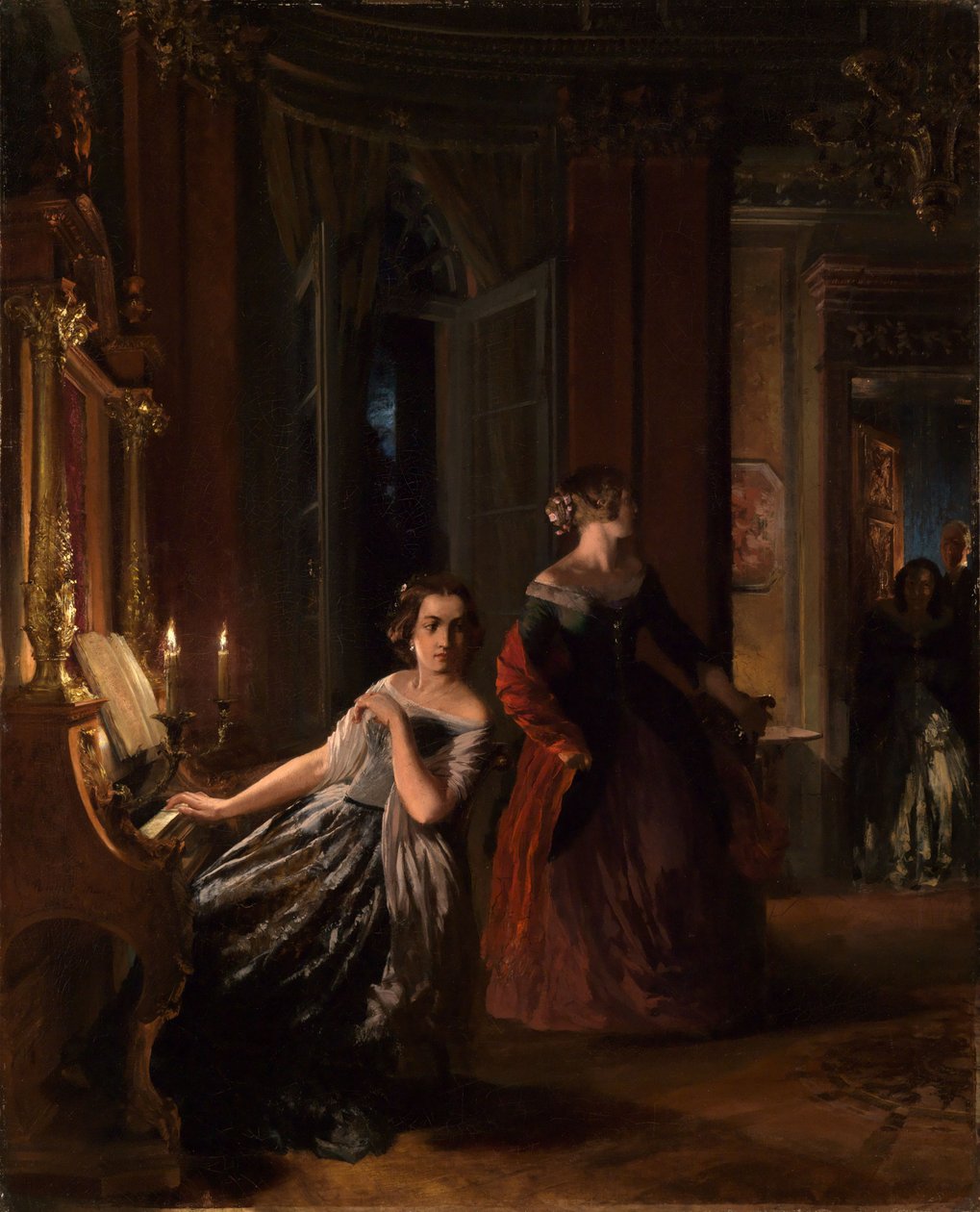 De storing door Adolph Menzel