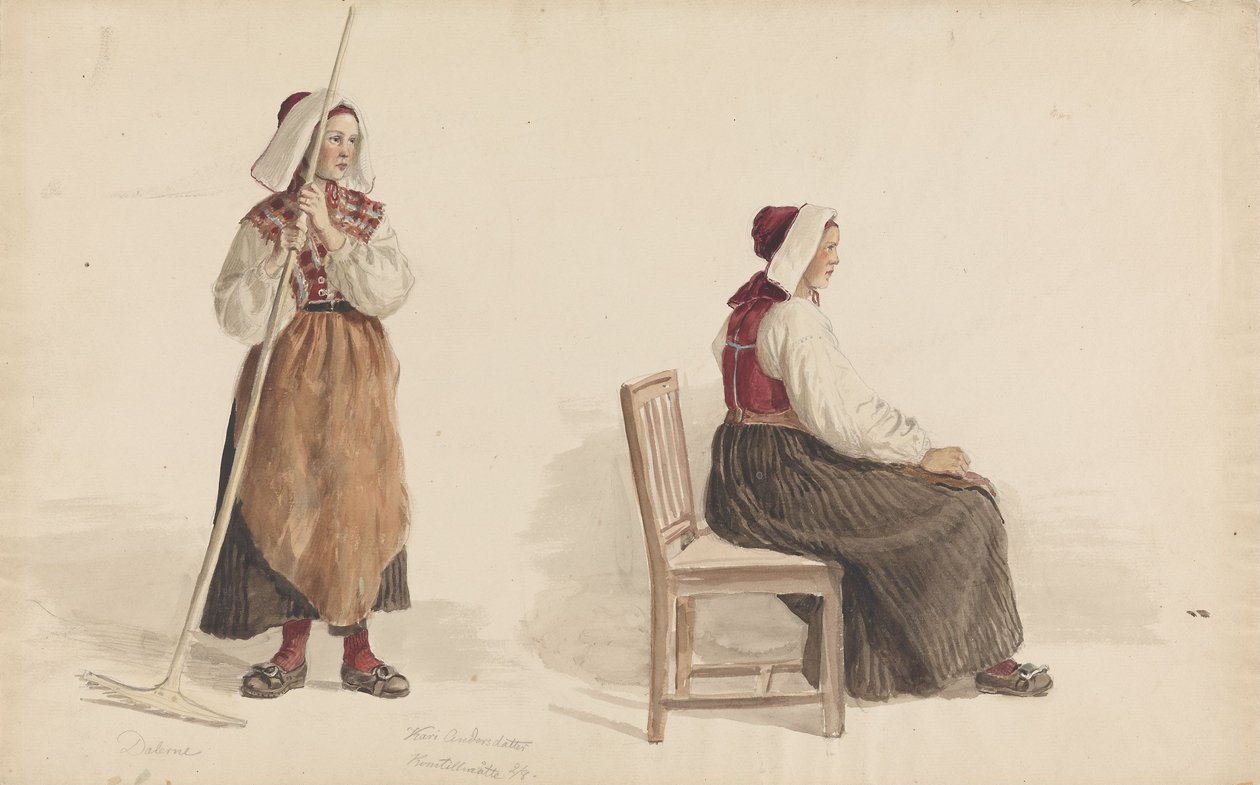 Kari Andersdatter, Dalarna door Adolph Tidemand