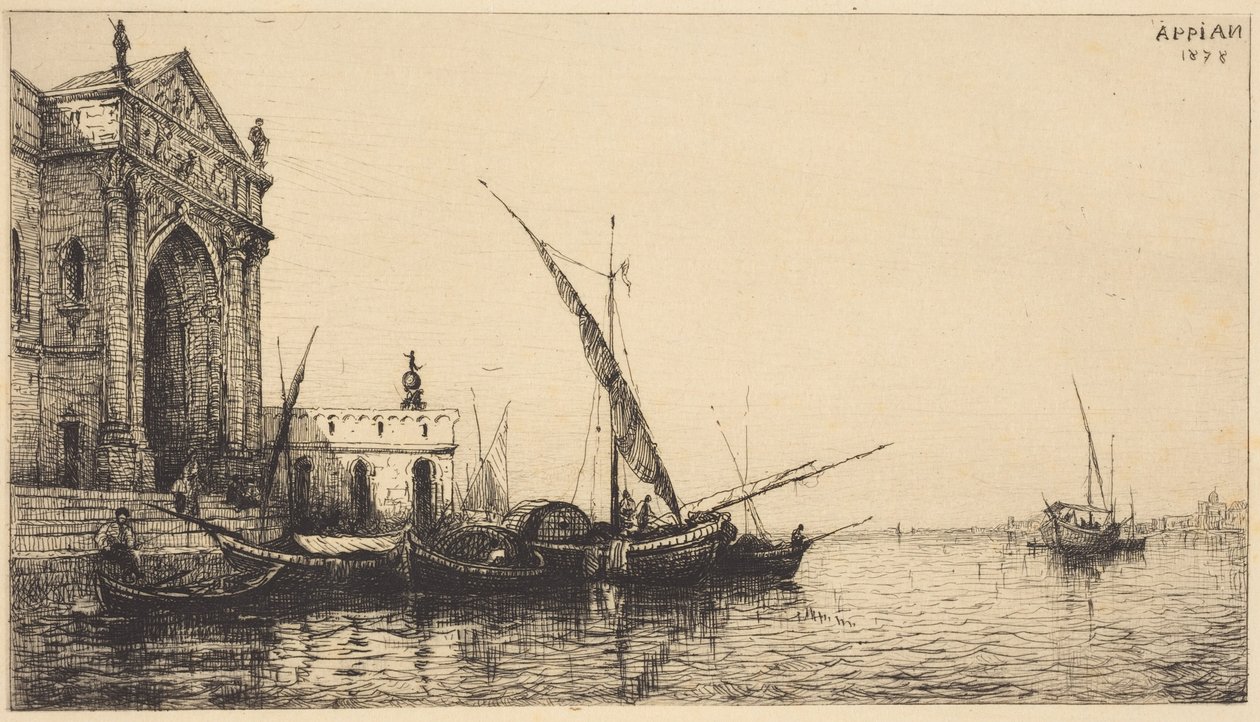 In Venetië door Adolphe Appian