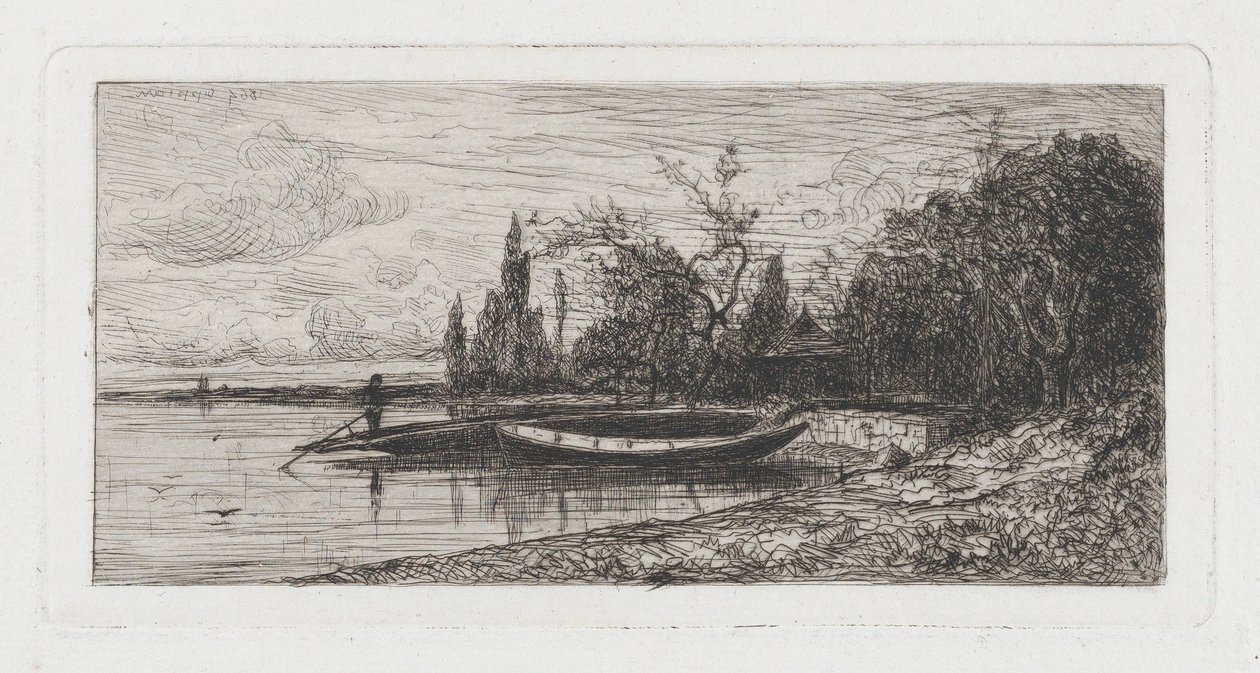 In de buurt van de Rix (Ain) door Adolphe Appian
