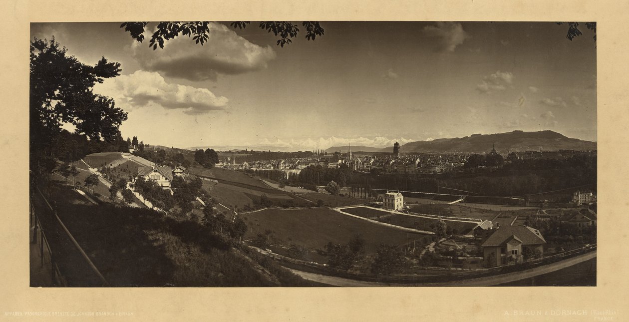 Bern door Adolphe Braun