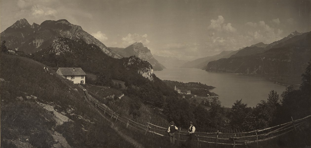 [Walensee, Zwitserland] door Adolphe Braun