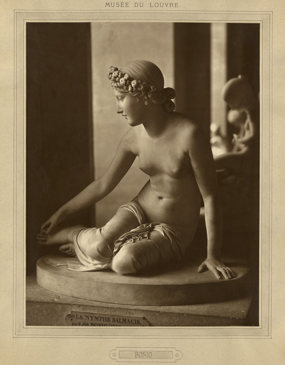 Louvre-museum, Bosio door Adolphe Braun