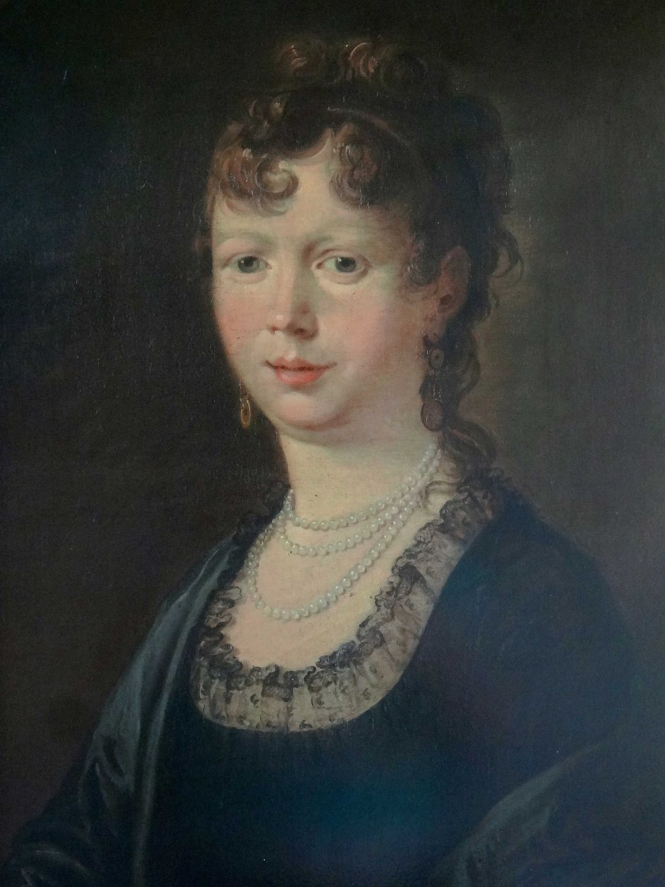 Portret van Johanna Andrea Charlotte van der Muelen (1774-1843) door Adriaan de Lelie
