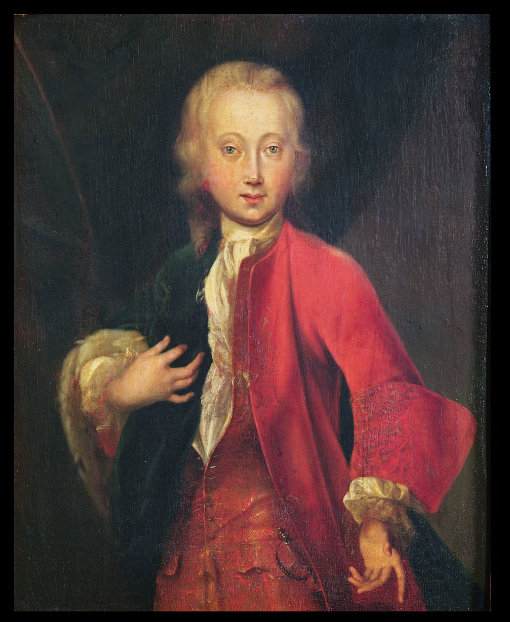Portret van Graaf Maurice de Saxe op Vijftienjarige Leeftijd door Adriaan van der Werff