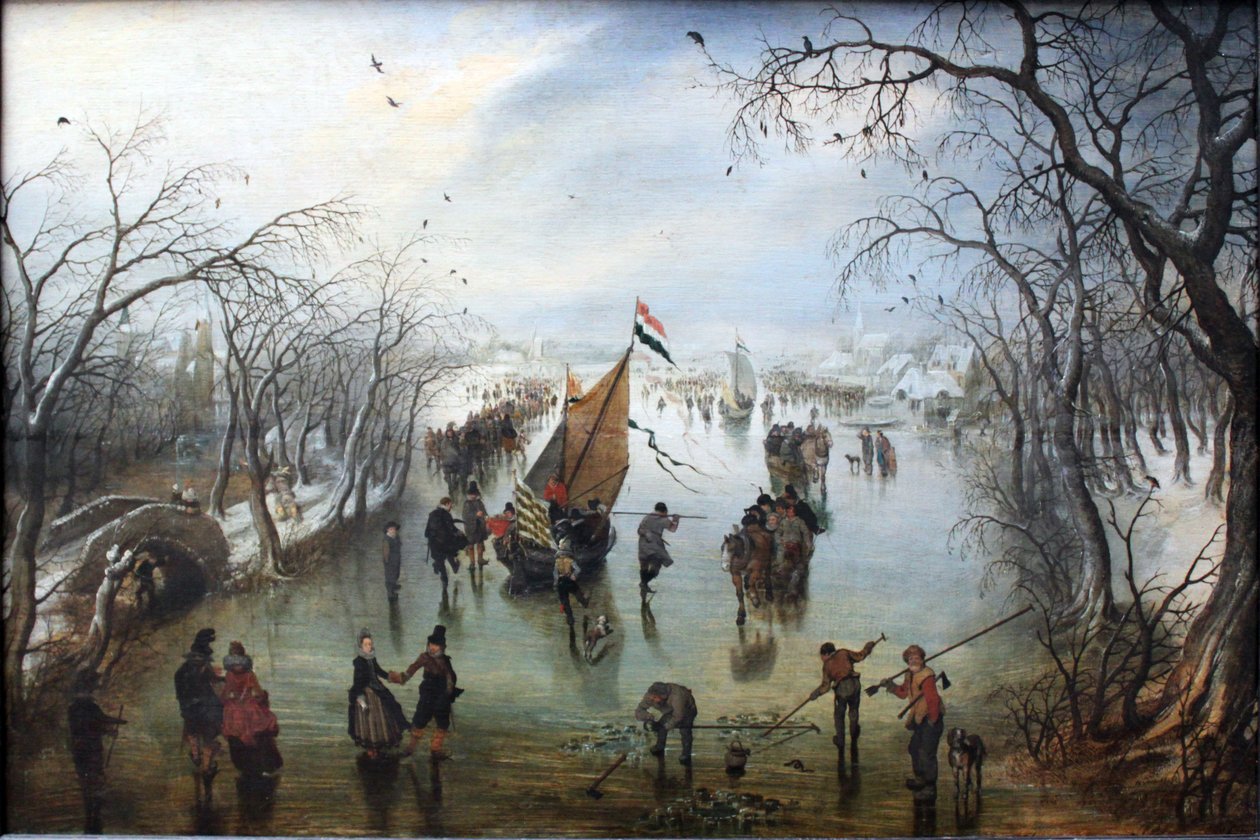 De Winter door Adriaen van de Venne