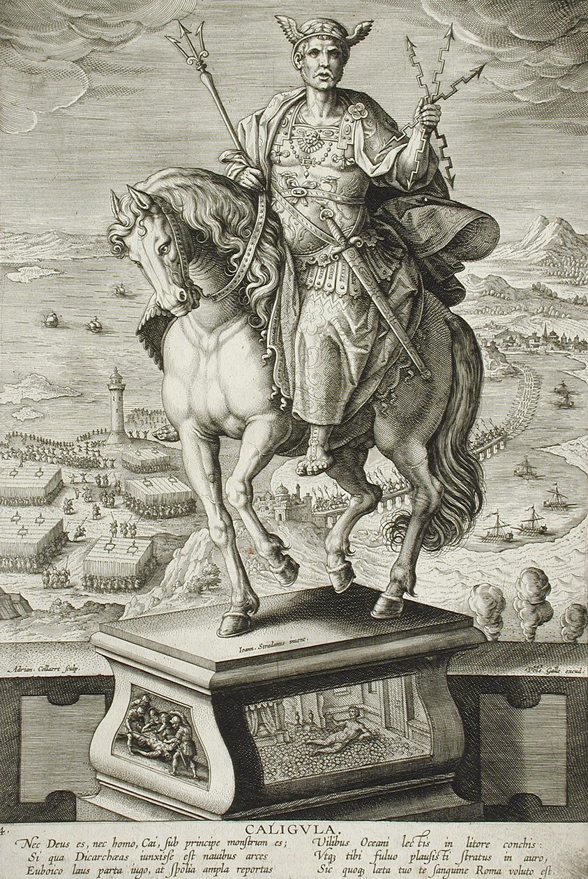 Caligula door Adriaen Collaert
