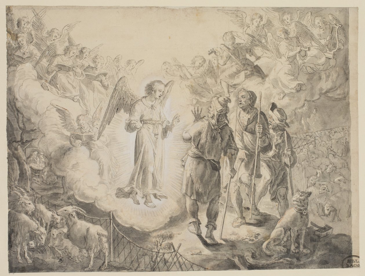 De doop van de eunuch door Adriaen Collaert